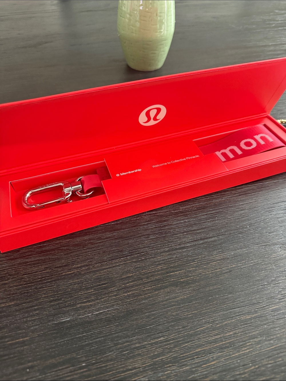lululemon athletica Red Membership Card Envelope